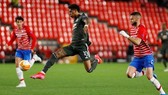Marcus Rashford xuất sắc ghi bàn giúp Man.United tiến gần bán kết. Ảnh: Getty Images
