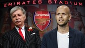 Tỷ phú Daniel Ek (phải) chỉ còn chờ cái gật đầu chấp nhận đàm phán của Stan Kroenke.