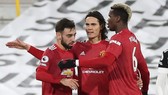 Bruno Fernandes tin những cầu thủ như Paul Pogba hay Edinson Cavani mới thiết lập đẳng cấp cho Man.United. Ảnh: Getty Images