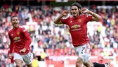 Edinson Cavani ghi bàn nhưng Man.United vẫn bị Fulham cầm hòa. Ảnh: Getty Images