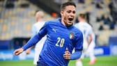 Giacomo Raspadori ghi 3 bàn sau 8 trận trong màu áo tuyển U21 Italy.