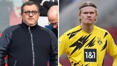 Erling Haaland đang là “mỏ vàng” của “siêu cò” Mino Raiola.