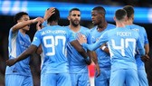 Đội hình nhiều thay đổi của Man.City vẫn dễ dàng thắng lớn. Ảnh: Getty Images