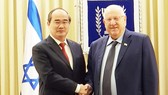 Bí thư Thành ủy TPHCM Nguyễn Thiện Nhân hội kiến Tổng thống Israel Reuven Rivlin