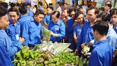 Đoàn viên thanh niên xứ dừa trao đổi kinh nghiệm khởi nghiệp, thoát nghèo Ảnh: HÀM LUÔNG