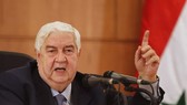 Ngoại trưởng Syria Walid al-Moualem. Nguồn: ejinsight.com