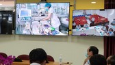 Bác sĩ BV Ung bướu TPHCM hội chẩn, khám chữa bệnh từ xa cùng các bác sĩ BV Đa khoa Bình Định