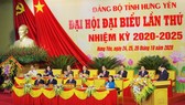 Đại hội đại biểu Đảng bộ tỉnh Hưng Yên lần thứ XIX, nhiệm kỳ 2020-2025 chính thức khai mạc sáng 25-10