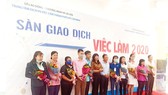 Sàn giao dịch việc làm do Trung tâm Dịch vụ việc làm TPHCM phối hợp Phòng LĐ-TB&XH quận 8 tổ chức