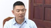 Đối tượng Lê Anh Đức tại cơ quan công an. Nguồn: VOV