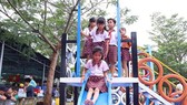Khánh thành sân chơi thiếu nhi ở vùng biên giới