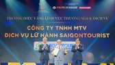Lữ hành Saigontourist là thương hiệu vàng TPHCM vì thành quả xây dựng thương hiệu ấn tượng