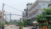Đường D6 Khu dân cư Nam Long (quận 7) được mở rộng từ 2m lên 24m