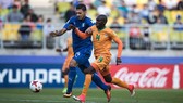 Phút 111, Italia (trái) kịp có bàn thắng lội ngược dòng lần đầu vào bán kết ở U20 World Cup.