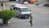 Công an có mặt tại hiện trường.