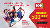 K+ giảm giá bộ thiết bị HD