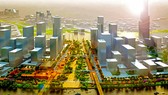 Phối cảnh quảng trường trung tâm Khu đô thị mới Thủ Thiêm Ảnh: Phúc Long