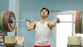 Lực sĩ Trịnh Văn Vinh là niềm hy vọng của thể thao CAND tại SEA Games 29. Ảnh: Thiên Hoàng