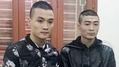 Lê Ngọc Sơn và Cao Văn Quân. Ảnh: Anninhthudo