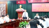 Đồng chí Trần Lưu Quang phát biểu chỉ đạo hội nghị