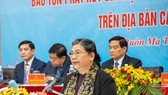 Phó Chủ tịch Thường trực Quốc hội Tòng Thị Phóng phát biểu tại Hội thảo. Ảnh: Baodantoc.vn