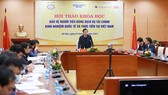 Phó Thống đốc NHNN Nguyễn Kim Anh phát biểu tại Hội thảo
