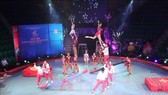 Một tiết mục biểu diễn xiếc. Ảnh: Thanh Tùng/TTXVN