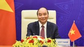 Chủ tịch nước Nguyễn Xuân Phúc dự Phiên khai mạc Hội nghị thượng đỉnh về Khí hậu. Ảnh: VGP