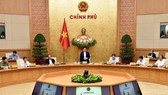 Chính phủ họp triển khai công việc sau khi kiện toàn. Ảnh: VGP