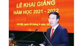 Thường trực Ban Bí thư Võ Văn Thưởng phát biểu tại buổi lễ. Ảnh: TTXVN