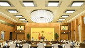 Ủy ban Thường vụ Quốc hội cho ý kiến về dự án Luật sửa đổi, bổ sung Phụ lục – Danh mục chỉ tiêu thống kê quốc gia của Luật Thống kê. Ảnh: Quochoi.vn