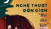 Poster giới thiệu nghệ thuật dân gian do “NÉT Project” thực hiện