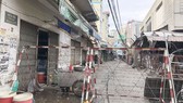 Rào chắn tại hẻm 80 đường Trần Quý, phường 4, quận 11