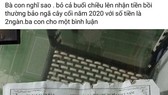 Nội dung bài viết được đăng tải vào tối 25-11. Ảnh: Chụp từ trang facebook