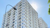 Công ty CP ĐT và PT Địa ốc Khang Gia (Tân Phú) có 230 căn hộ đang thế chấp quyền sử dụng đất ở ngân hàng. Ảnh: CAO THĂNG
