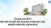 Hỗ trợ người chăm sóc bệnh nhân