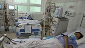 Bệnh nhân được chạy thận tại BV Thống Nhất. Ảnh T.T