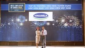 Vinamilk được bình chọn là một trong 50 thương hiệu nhà tuyển dụng hấp dẫn nhất đối với sinh viên Việt Nam 2020
