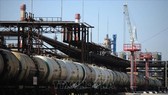 Hệ thống đường ống dẫn khí đốt của Tập đoàn dầu khí Gazprom thuộc Nga. Ảnh: TTXVN