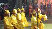 Phần tế tại lễ kỷ niệm ở Thái miếu Nhà Lê