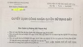 Nguồn gốc, pháp lý khu đất vườn rau tại Tân Bình