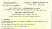 Công ty Viễn thông Thiên Tú phản hồi thông tin về Công ty TNHH ĐTDV Thiên Tú FN
