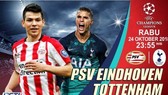 Lorenzo (PSV) và Eric Lamela (Tottenham)