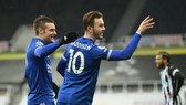 Leicester City chiếm vị trí thứ 3 sau trận thắng Newcastle