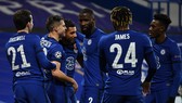 Các cầu thủ Chelsea ăn mừng chiến thắng