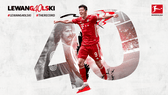 Lewandowski được cộ đỗng trên website của Bundesliga
