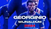 Hình ảnh Georginio Wijnaldum đượcd đăng trên website của Pháp