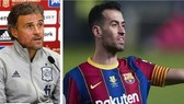 Luis Enrique và Sergio Busquets