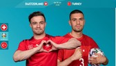 Shaqiri (Thụy Sĩ) và Demiral (Thổ Nhĩ Kỳ)
