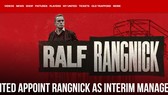 Thông cáo báo chí trên website chính thức của Man United